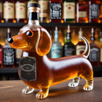 Whisky Decanter Dog-Shaped Glass 350ml