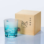Whisky Glass Hand-Cut Crystal Wave Relief