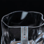 Whisky Glass Hand-Cut Rippled Crystal Wooden Gift Box