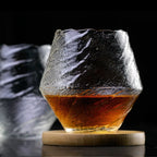 Whisky Glass Handmade Heat-Resistant Crystal Wooden Gift Box