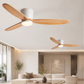 Whisper-Quiet 6-Speed DC LED Ceiling Fan (Flush Mount)