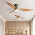 Whisper-Quiet 6-Speed DC LED Ceiling Fan (Flush Mount)