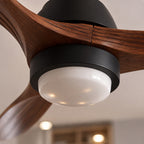 Whisper-Quiet DC Dimmable LED Ceiling Fan Light (52-Inch)