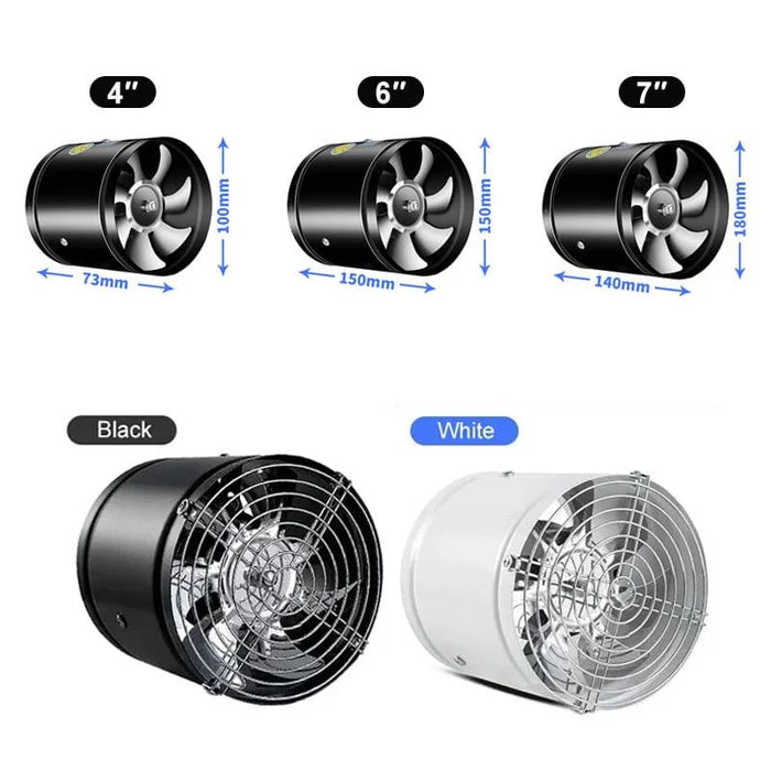 Whisper-Quiet High-Airflow Energy-Efficient Fan