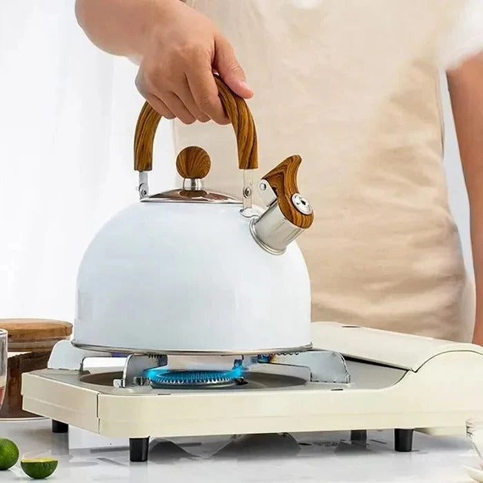 Whistling Kettle Automatic Boil Alert Induction Compatible