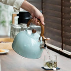 Whistling Kettle Automatic Boil Alert Induction Compatible