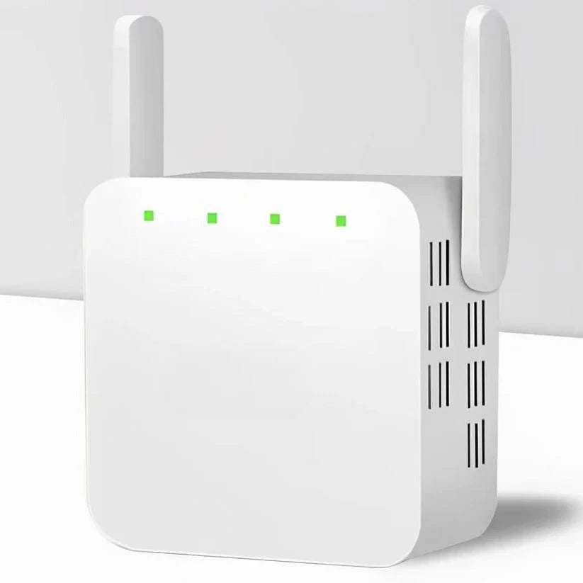 Wi-Fi Range Extender Dual Antennas 3,229 Sq Ft Coverage