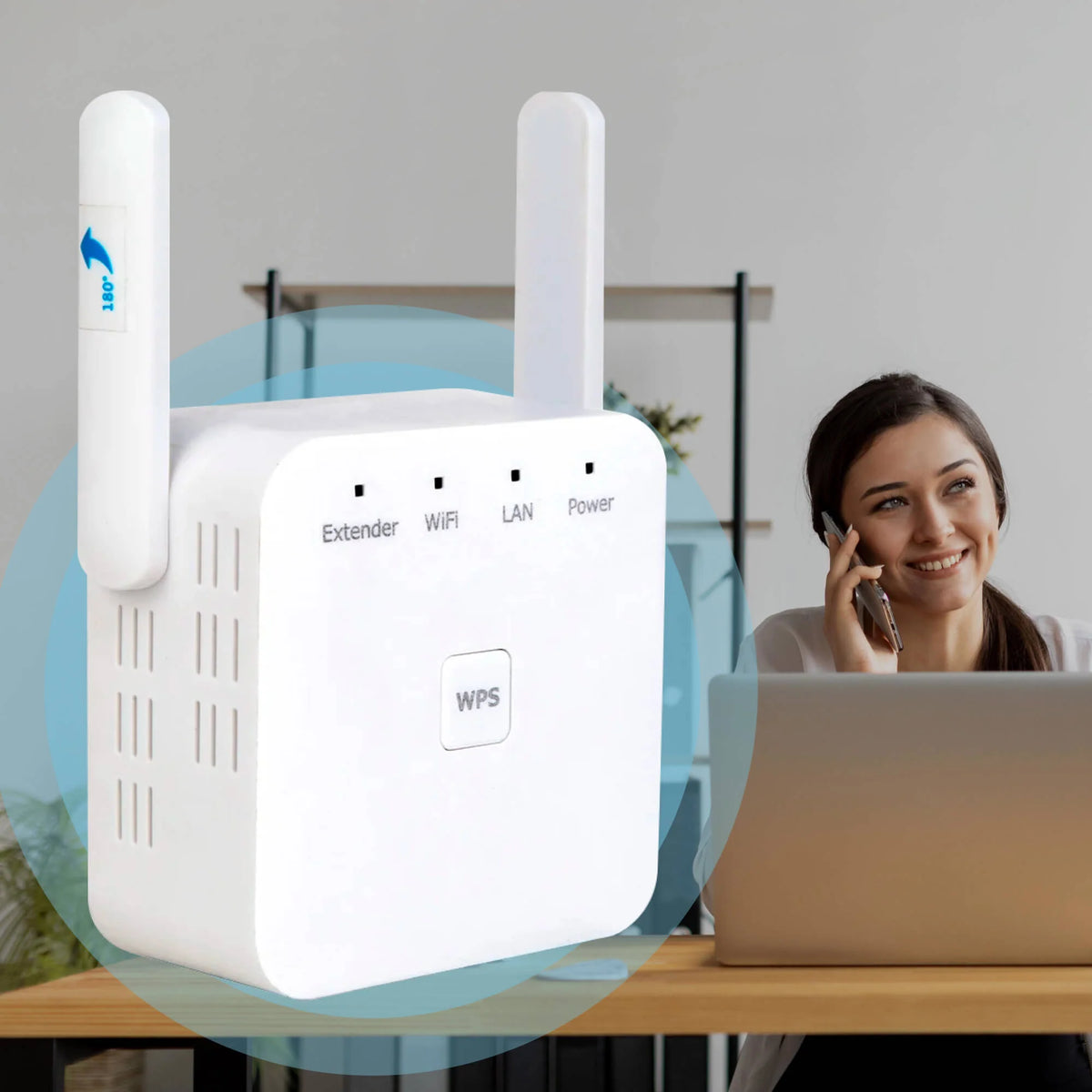 WiFi Extender Dual-Band Up to 1200 Mbps
