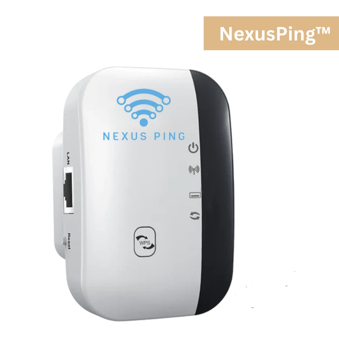 WiFi Extender Long-Range & Wall-Penetrating Plug-and-Play