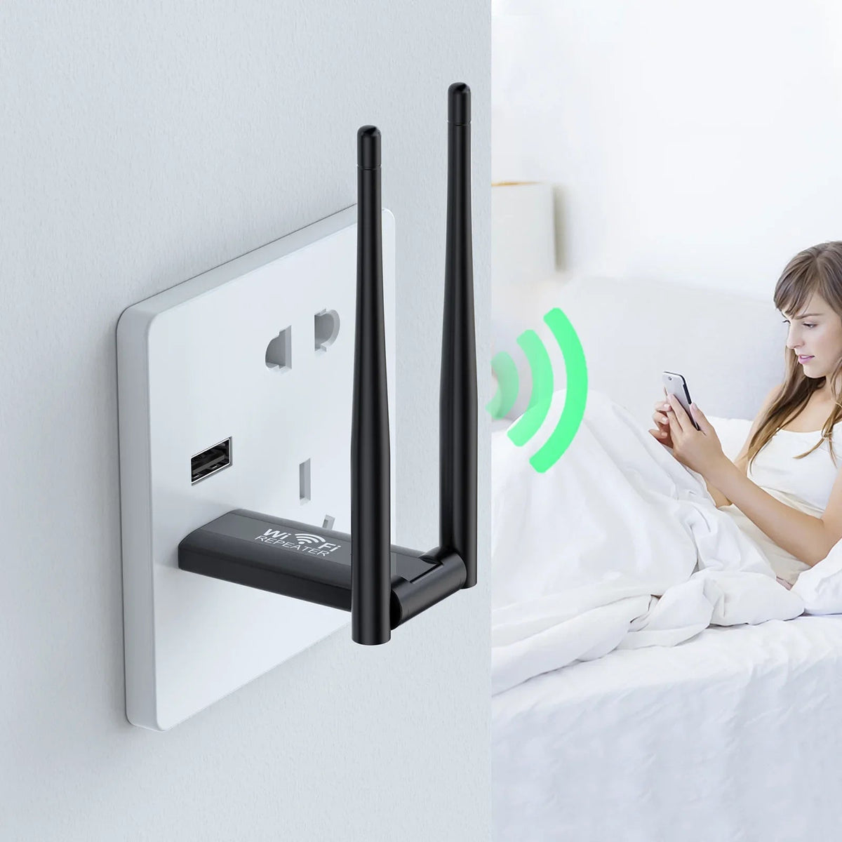 WiFi Extender USB Powered 300Mbps