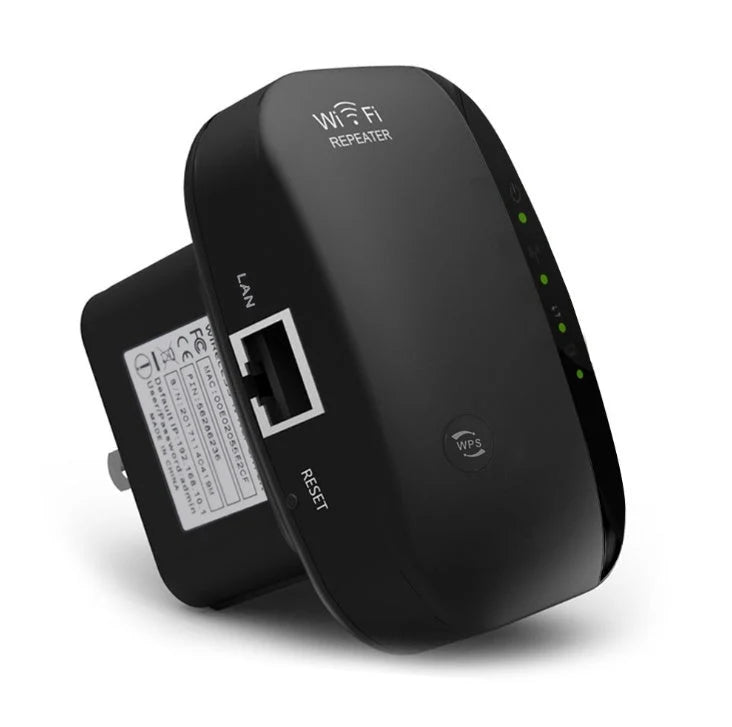 WiFi Range Extender 300Mbps Dual Antenna Eliminates Dead Zones