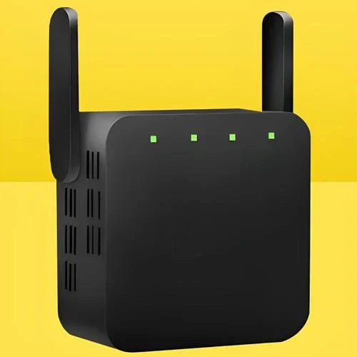 WiFi Range Extender Dual High-Gain Antennas Plug-And-Play