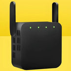 WiFi Range Extender Dual High-Gain Antennas Plug-and-Play