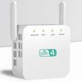 WiFi Range Extender High-Gain Antennas Dual-Band Gigabit LAN