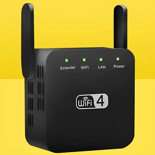 WiFi Range Extender Long-Range Dual-Band & Gigabit LAN