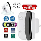 WiFi Range Extender Plug-In 2.4GHz Up To 300 Mbps