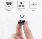 WiFi Security Camera 1080P Night Vision Magnetic Rotating Mount