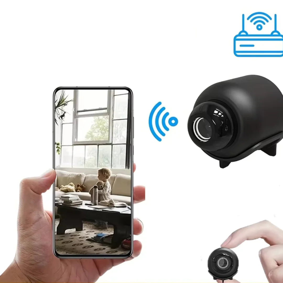 WiFi Security Camera Night Vision & Motion Detection Long Battery