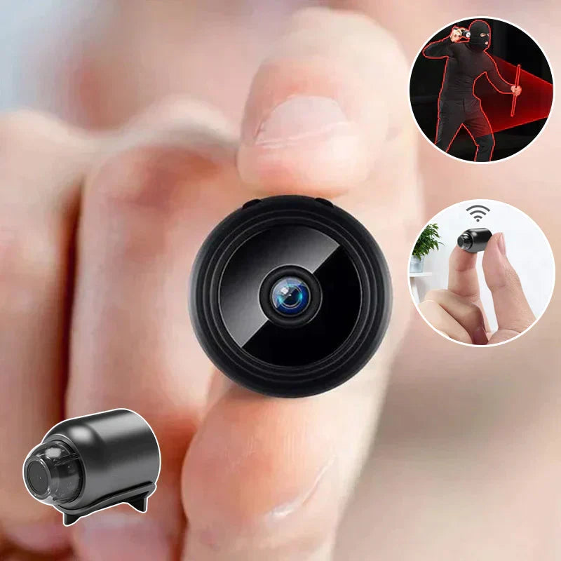 WiFi Security Camera Night Vision & Motion Detection Long Battery