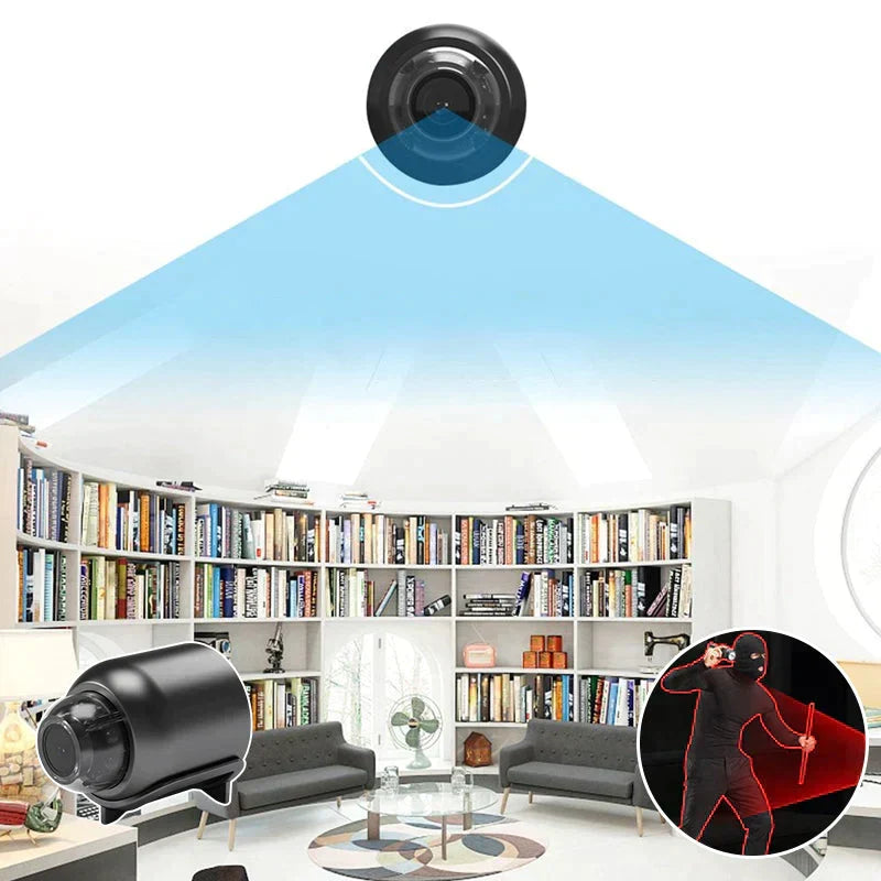 WiFi Security Camera Night Vision & Motion Detection Long Battery