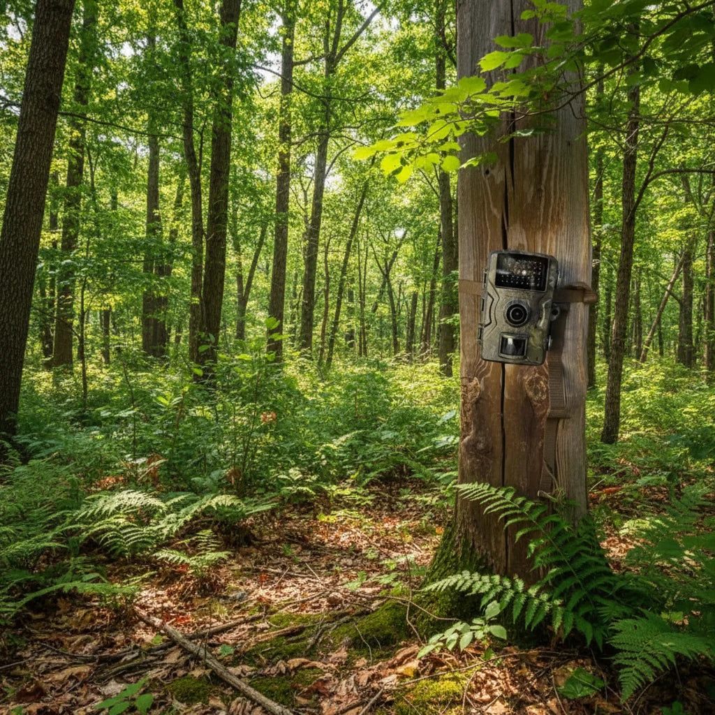 Wildlife Camera 12MP No-Glow Night Vision Weatherproof