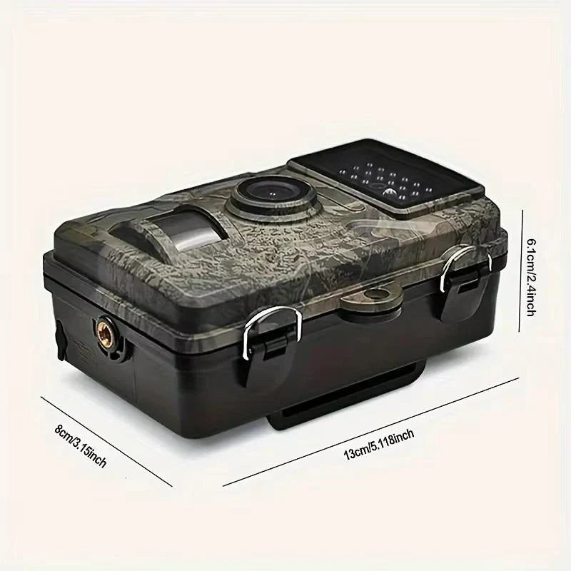 Wildlife Camera 12MP No-Glow Night Vision Weatherproof
