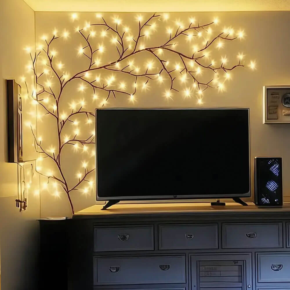 Willow Branch Lights Bendable Warm White LED 2.5 Metre