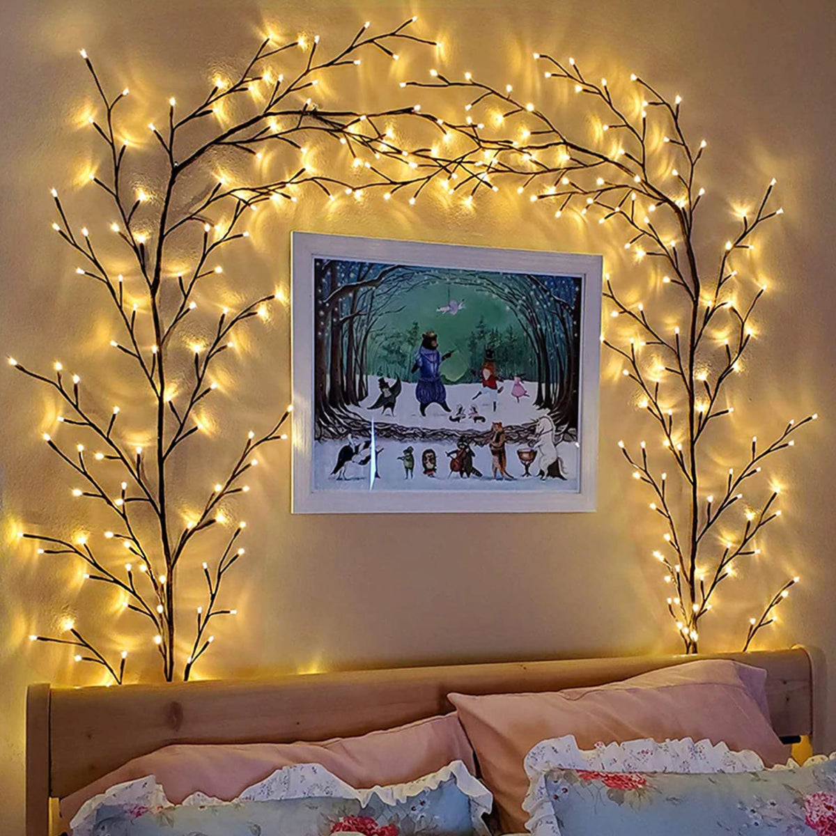 Willow Branch Lights Bendable Warm White LED 2.5 Metre
