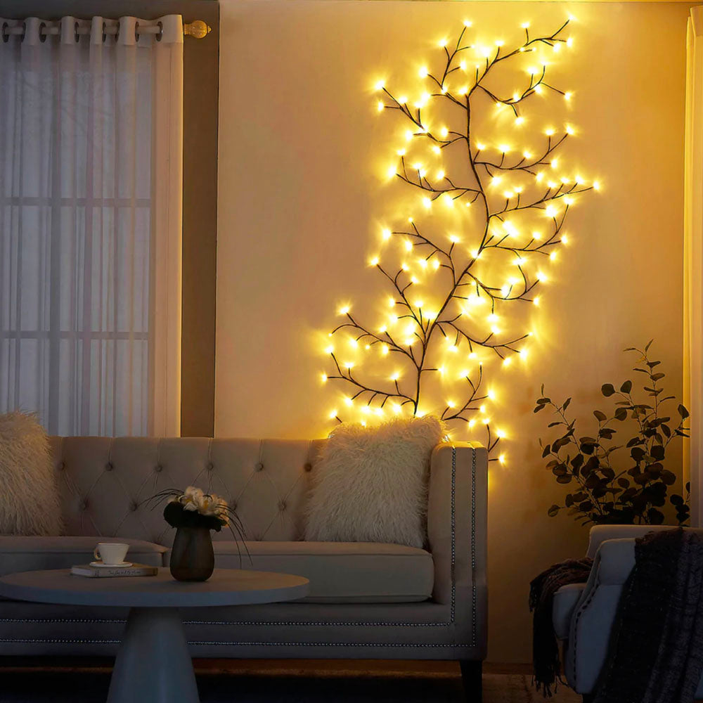Willow Branch Lights Bendable Warm White LED 2.5 Metre