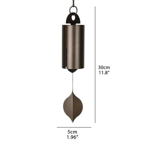 Wind Bell Dual Resonance Steel Body Ash Clapper