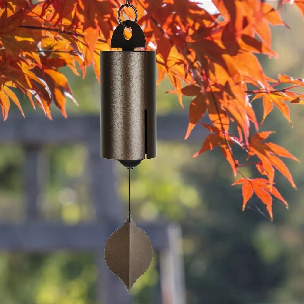 Wind Bell Dual Resonance Steel Body Ash Clapper