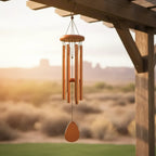 Wind Chime Aluminum Tubes Weather-Resistant Soothing Melodies
