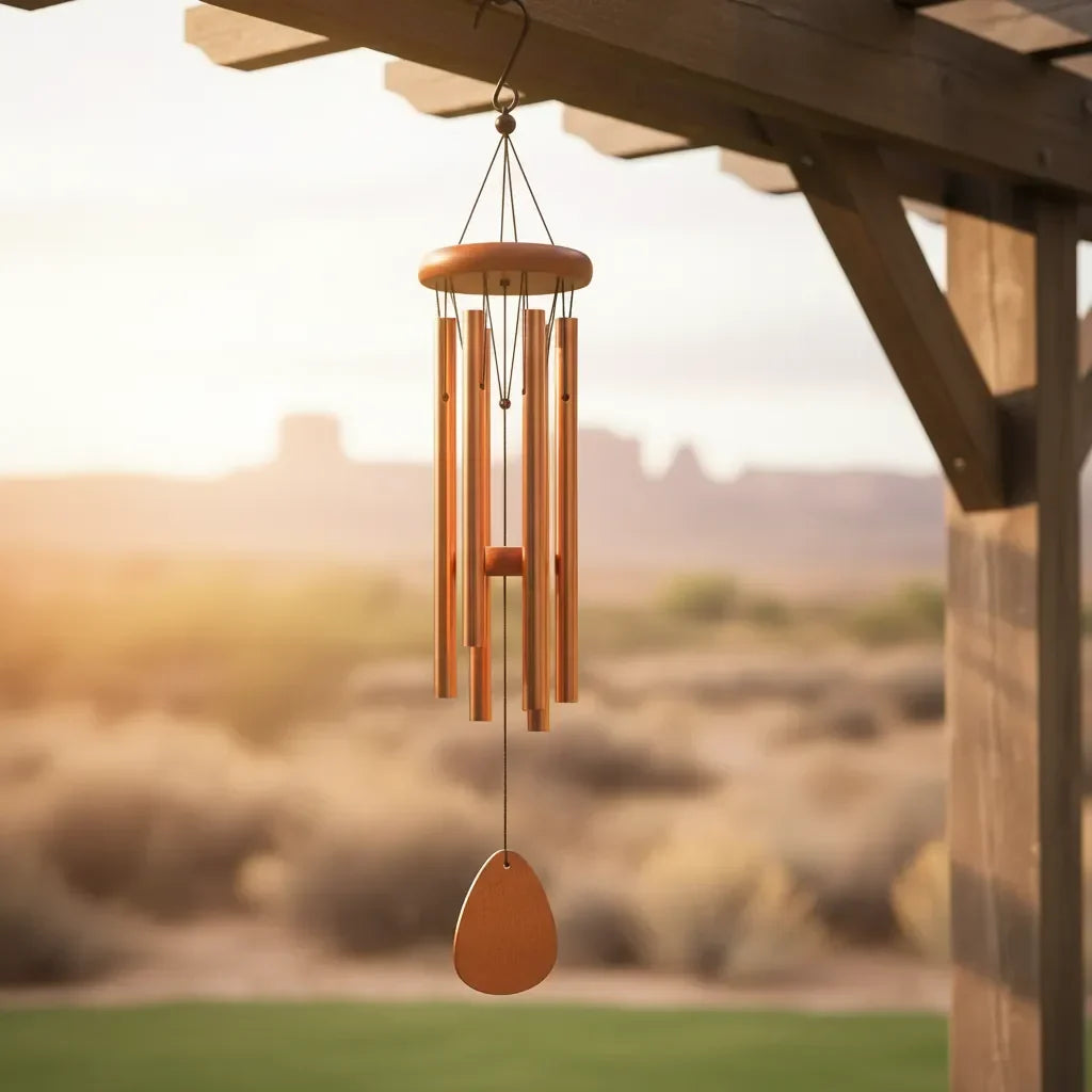Wind Chime Aluminum Tubes Weather-Resistant Soothing Melodies
