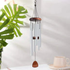 Wind Chime Aluminum Tubes Weather-Resistant Soothing Melodies