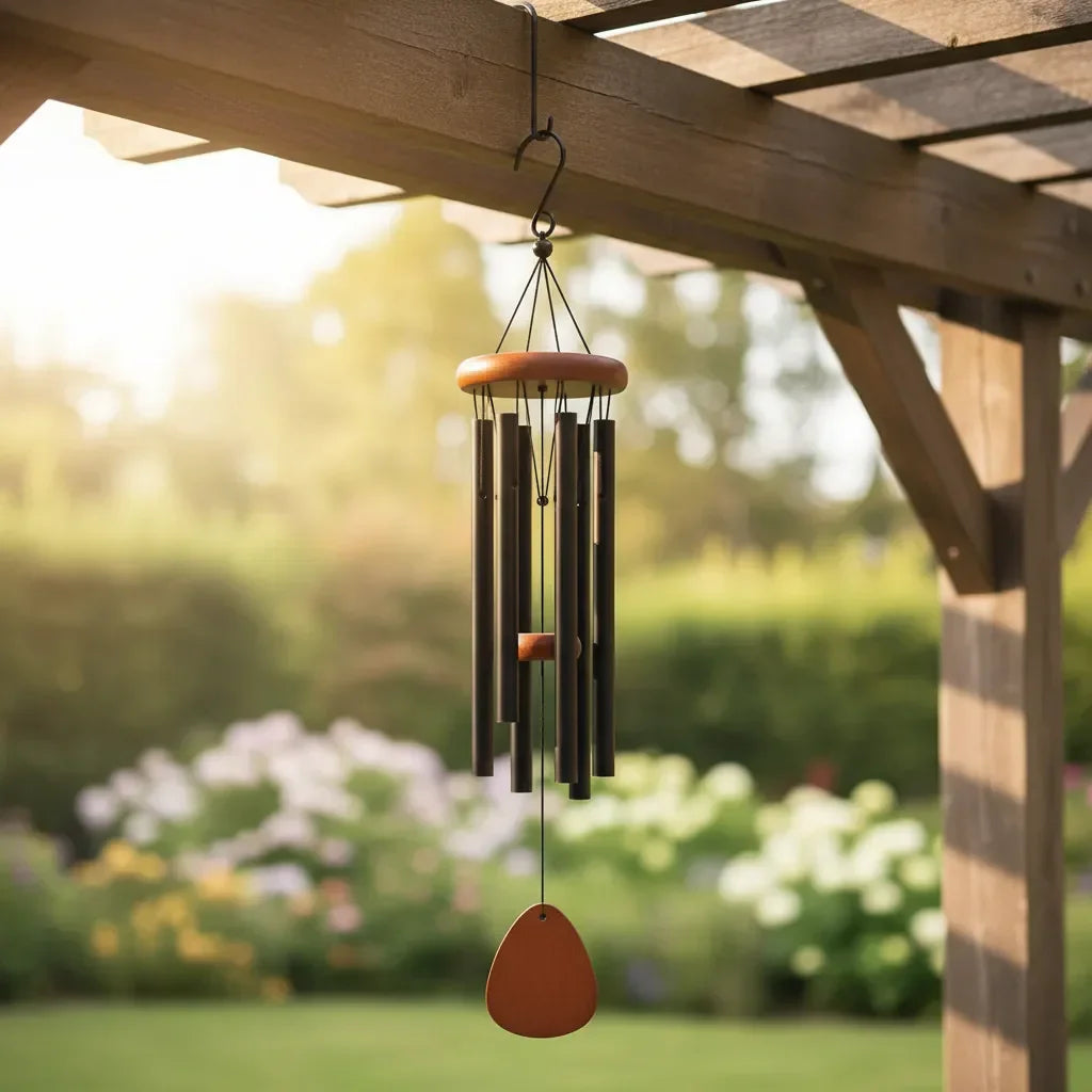 Wind Chime Aluminum Tubes Weather-Resistant Soothing Melodies