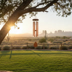 Wind Chime Aluminum Tubes Weather-Resistant Soothing Melodies