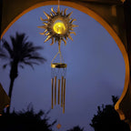 Wind Chime Solar Powered Dusk Sensor