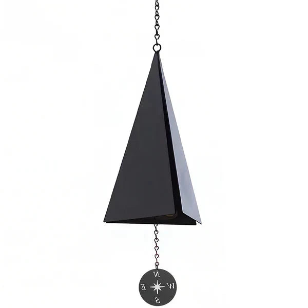 Wind Chime Three-Tone Cor-Ten Steel Compass Windcatcher