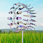 Wind Spinner Stainless Steel Kinetic Ground Stake
