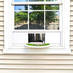 Window Bird Feeder Clear Non-Reflective Tool-Free Setup