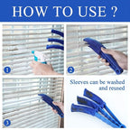Window & Blind Cleaning Brush Soft Detachable Washable Head