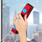 Window Cleaner Dual-Sided Adjustable Magnetic Grip & Safety Cord