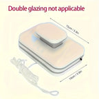 Window Cleaner Dual-Sided Magnetic For Double-Glazed