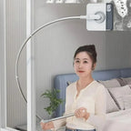 Window Cleaner Magnetic Double-Sided Microfiber Pads Extendable Handle
