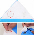 Window Cleaner Magnetic Double-Sided Microfiber & Squeegee