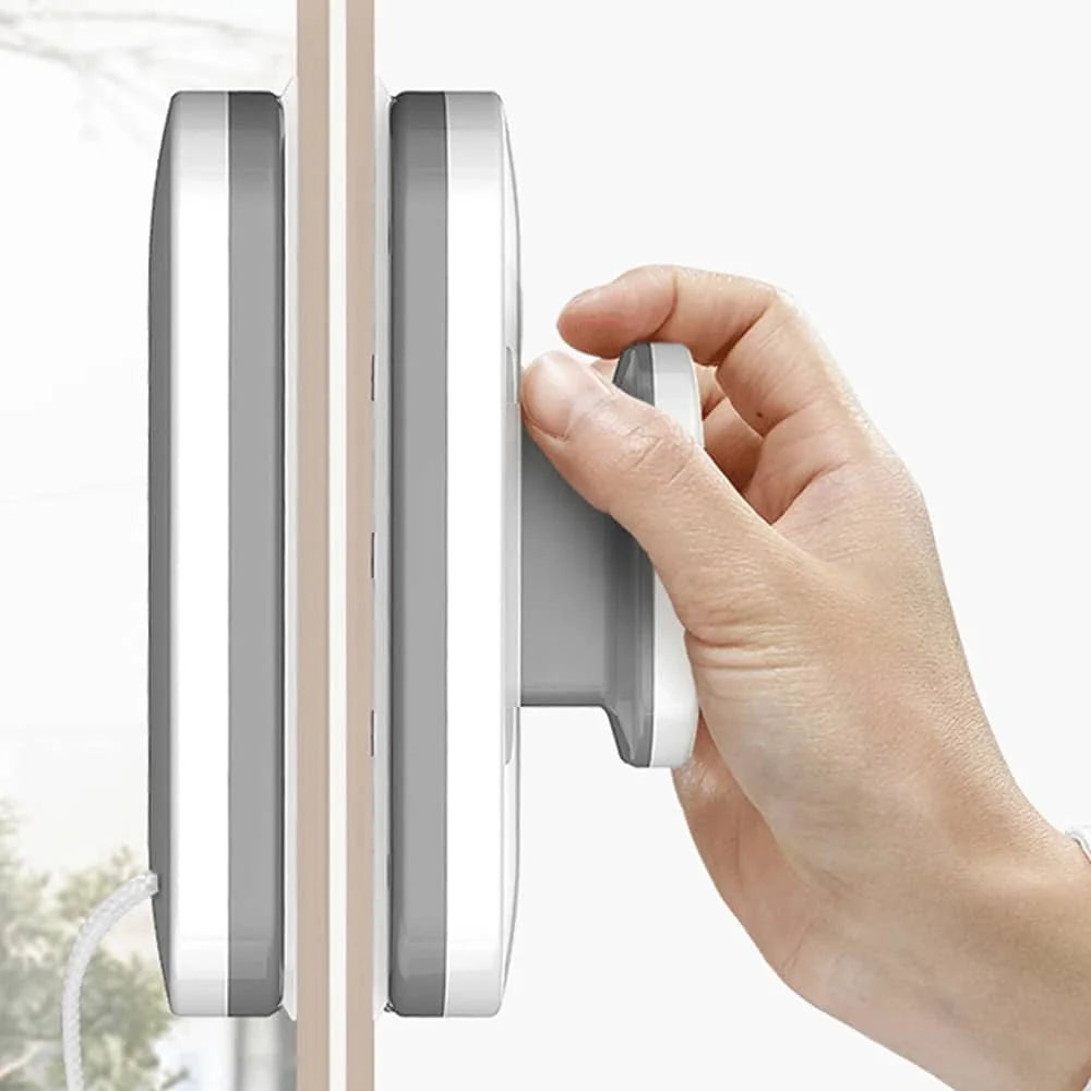 Window Cleaner Motorized Magnetic Dual-Sided Safety Cord