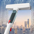 Window Cleaner Telescoping Pole Microfiber & Squeegee