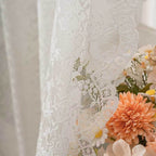 Window Curtain Sheer Lace Voile Eyelet Hanging