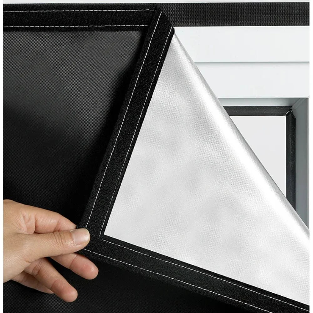 Window Film Blackout & Heat-Reducing Static Cling