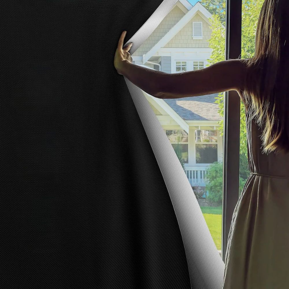 Window Film Blackout Static Cling Reusable